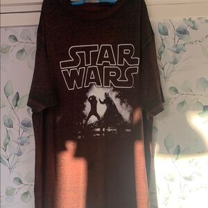 Star Wars Dark red graphic tee.  Like new.  Lightweight. Great for summer